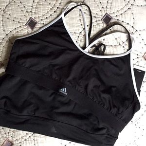 Lot of 2 NEW Adidas sports bras